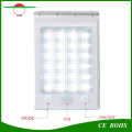 Impermeable al aire libre 24 LED sensor de luz solar Panel Sensor de movimiento PIR LED Lámpara solar 2 modos de luz para patio Jardín pared